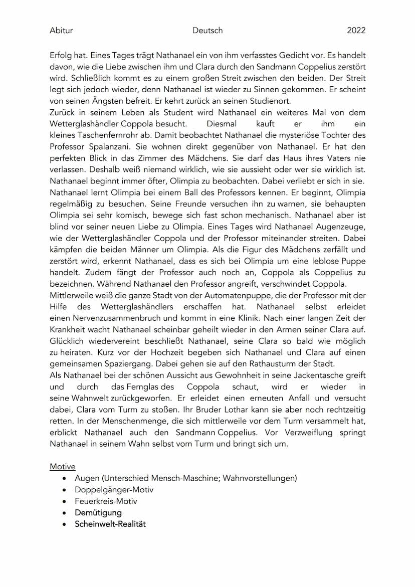 
<h2 id="vergleichswerkemitmotiven">Vergleichswerke mit Motiven</h2>
<p>Für das Deutsch Abitur 2023 in Hessen sind verschiedene Werke releva