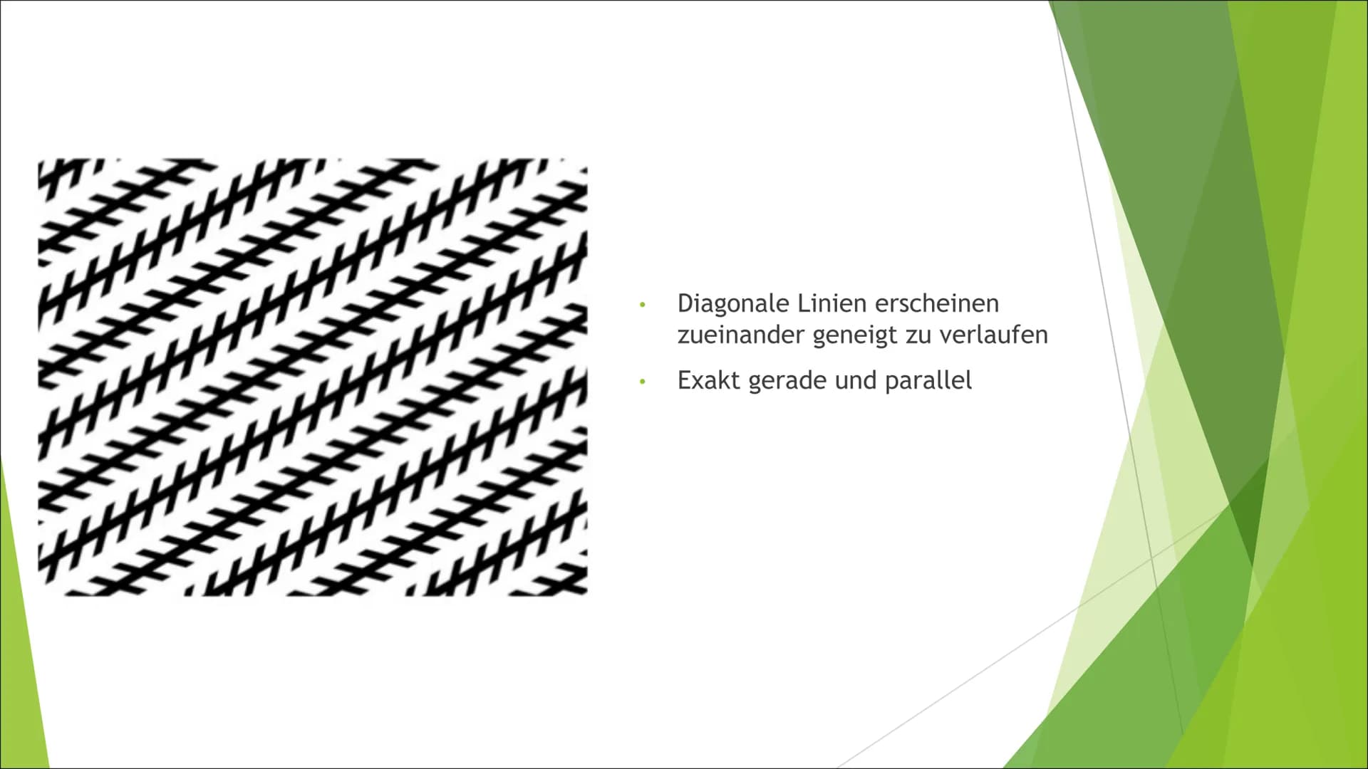 -Patrick Wagner Optische Illusionen
GFS von Charlotte Hörmann
8b
25.06.2019 Gliederung:
► Was sind optische Illusionen?
Relativität von Lini