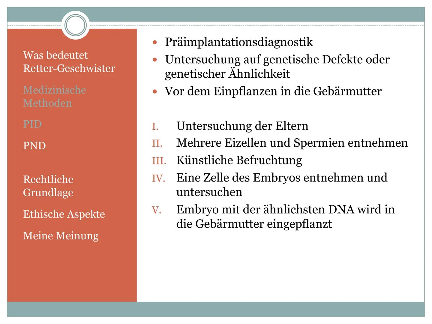 Retter - Geschwister
ETHISCH VERTRETBAR ?
Beim Leben
meiner Schwester
hoon diar
gal trean
O
95826419 1 GFS Ethik
Retter Geschwister
Ethisch 