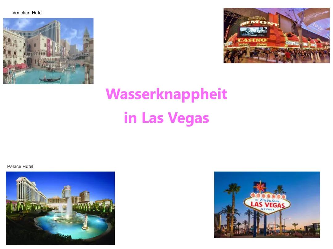 Die Zukunft der Wasserversorgung in Las Vegas: Diagramme und Maßnahmen für 2024