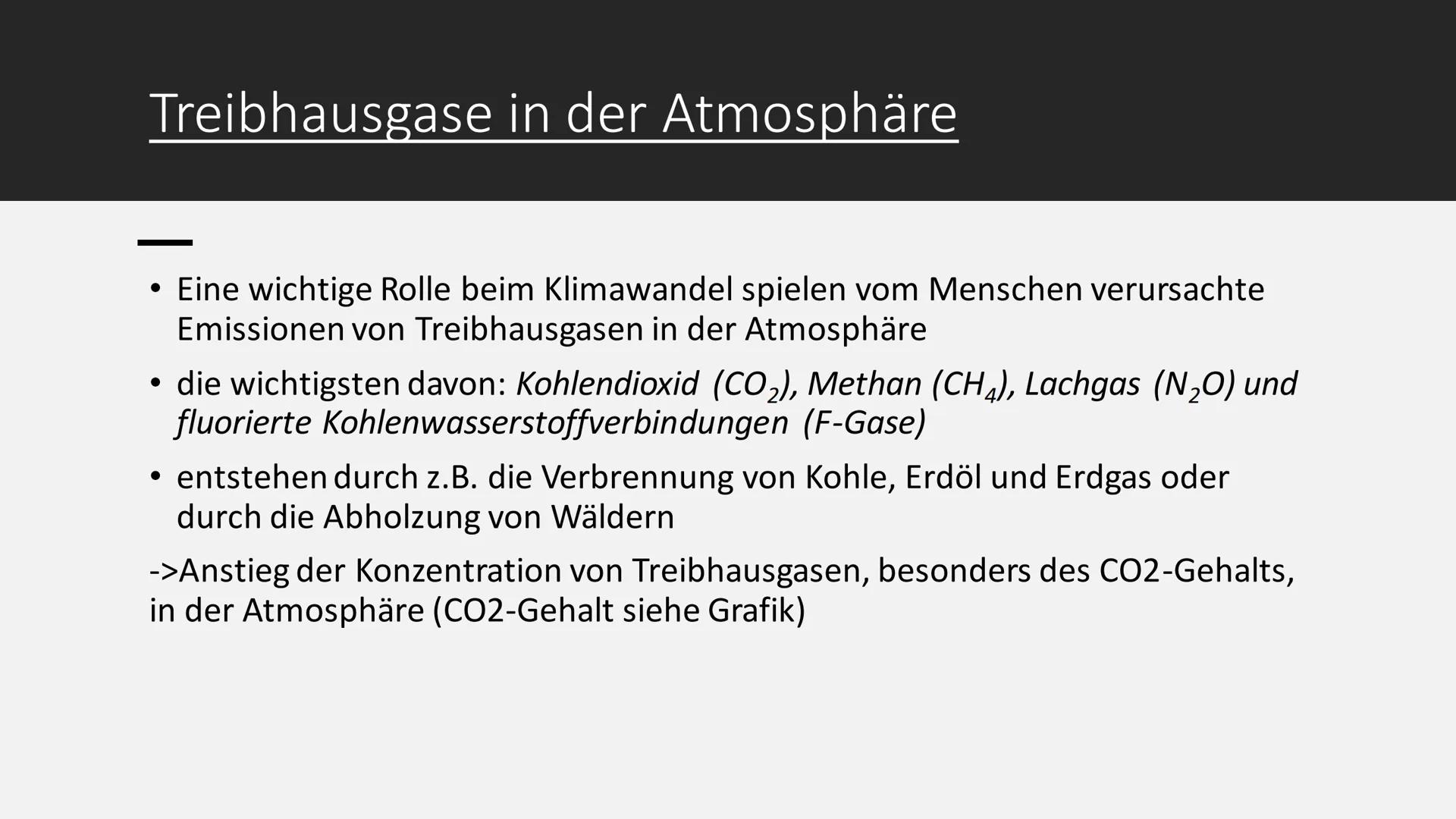 Ursachen und Folgen des
Klimawandels
Sozialkunde GK 13 Inhalt
Einstieg
Ursachen (anthropogene Einflüsse)
Folgen
Politische Reaktionen (Paris