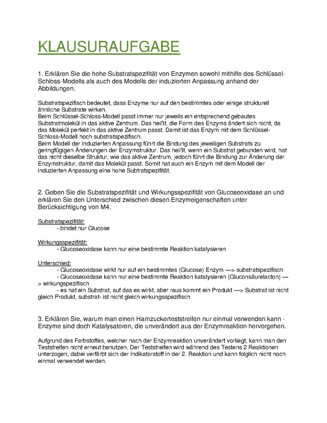 Einfach erklärt: Enzyme, ihre Eigenschaften und Funktionen
