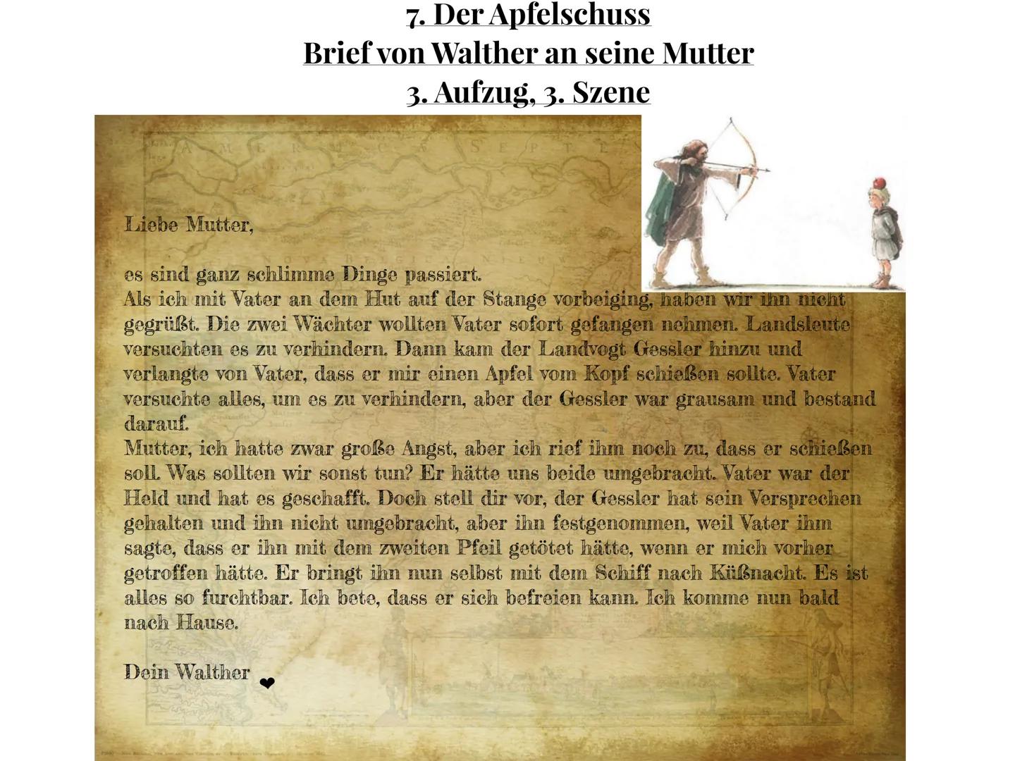 Lesetagebuch
über
Wilhelm Tell
von Friedrich Schiller
von
Nina Kimmel
Klasse 7c Inhaltsverzeichnis
1. Meine ersten Gedanken zur Hauptperson 
