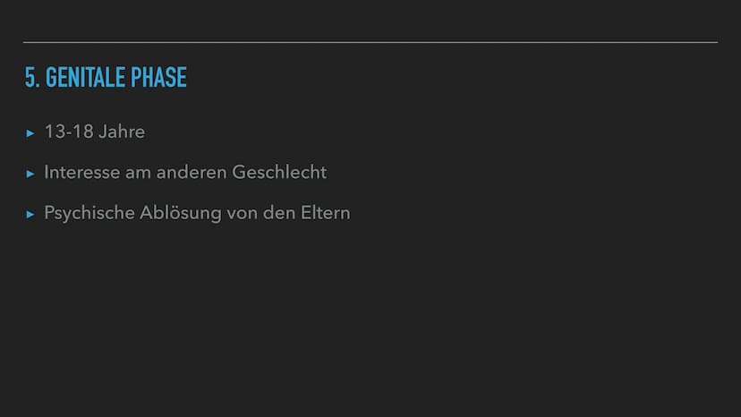 NACH SIGMUND FREUD
PSYCHOSEXUELLE ENTWICKLUNG TEXT
INHALTSVERZEICHNIS
▸ Grundannahmen
▸ Der psychische Apparat
▸ Das Phasenmodell
► Orale Ph