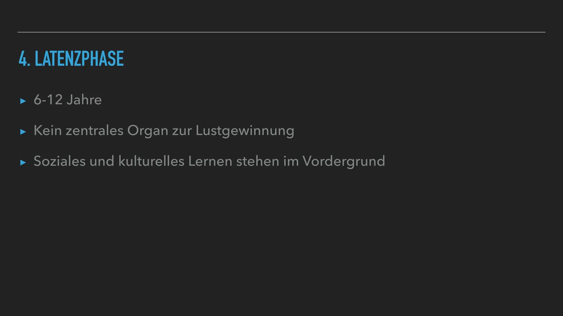 NACH SIGMUND FREUD
PSYCHOSEXUELLE ENTWICKLUNG TEXT
INHALTSVERZEICHNIS
▸ Grundannahmen
▸ Der psychische Apparat
▸ Das Phasenmodell
► Orale Ph