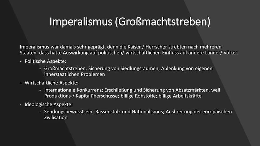 ERSTER WELTKRIEG
1914-1918
Der Weg in den 1. Weltkrieg Konflikte & Bündnisse
Konflikte/Bündnissse zu Beginn des 20 Jhr.
Macht
Inhaltsangabe

