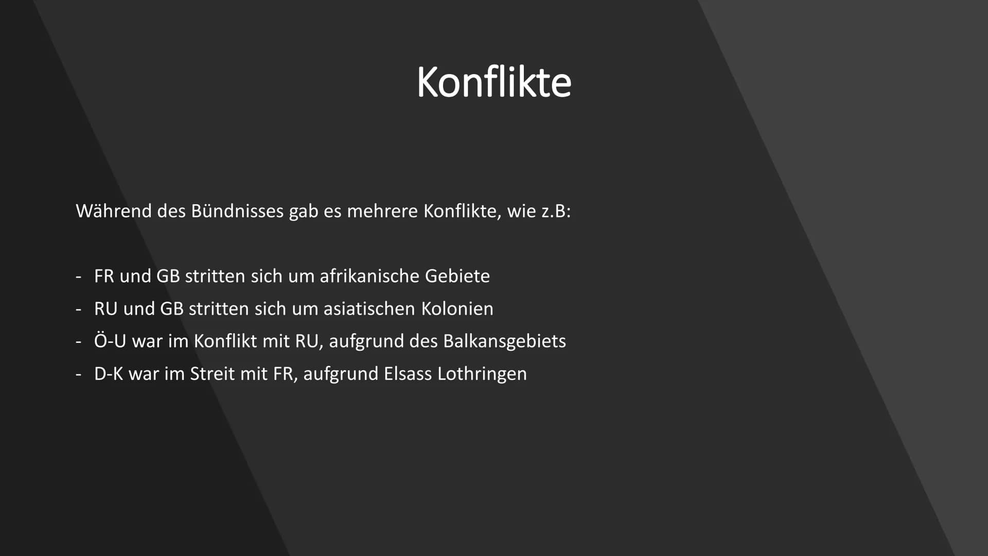 ERSTER WELTKRIEG
1914-1918
Der Weg in den 1. Weltkrieg Konflikte & Bündnisse
Konflikte/Bündnissse zu Beginn des 20 Jhr.
Macht
Inhaltsangabe

