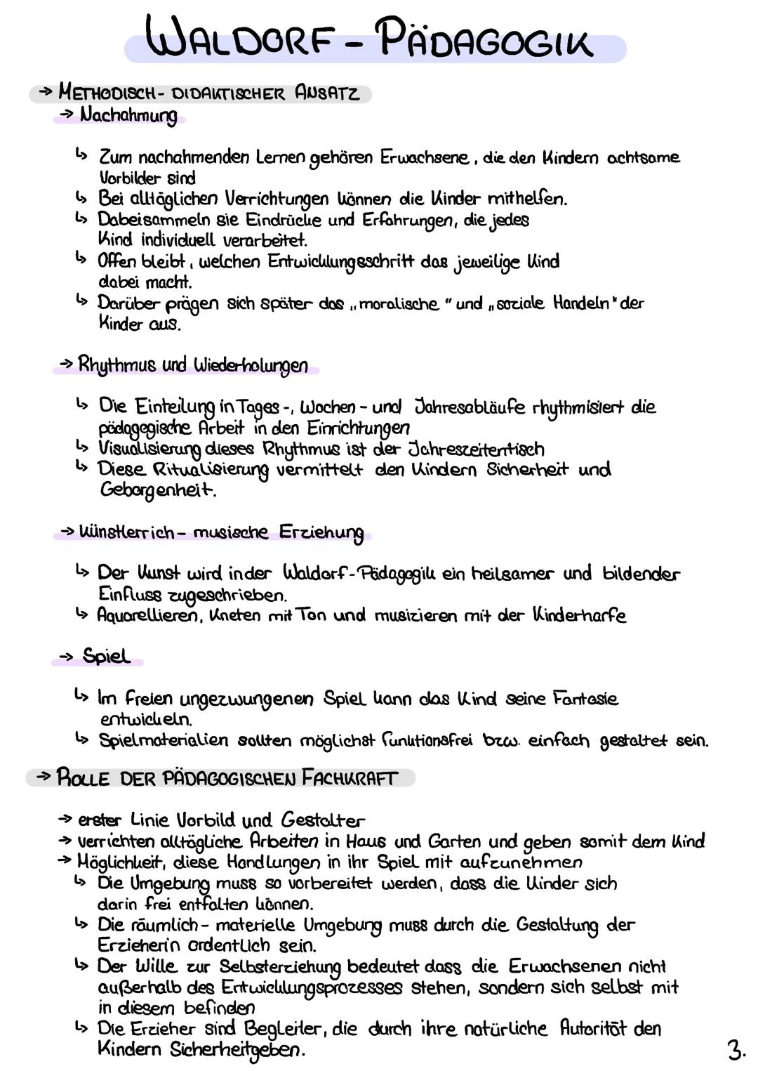 Waldorfpädagogik: Einfach erklärt für Kids!