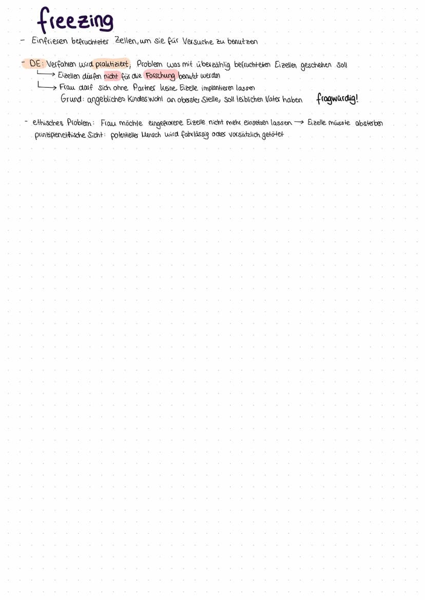 MEDIZINISCHE ETHIK reproduktionsmedizin
DEFINITION/FALLBEISPIEL
=
Medizin der kunstlich herbeigeführten Geburten
künstliche Erzeugung des Me