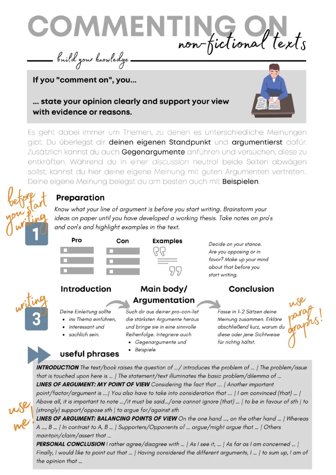 Comment English