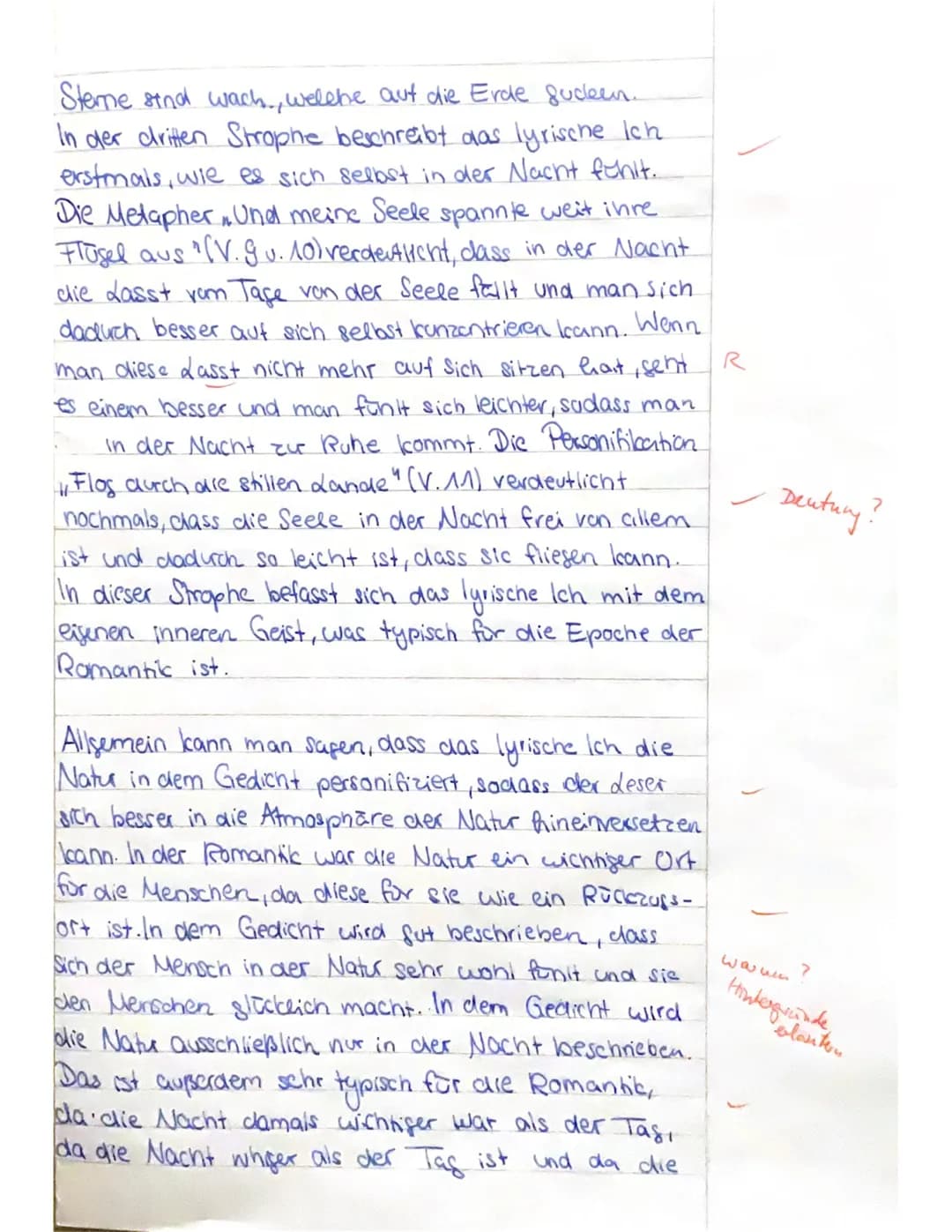 1
2
3
4
567co
8
9
1. Klausur Q2
10
11
12
Lyrik der Romantik
5 Die Luft ging durch die Felder,
Die Ähren wogten sacht,
Es rauschten leis die 