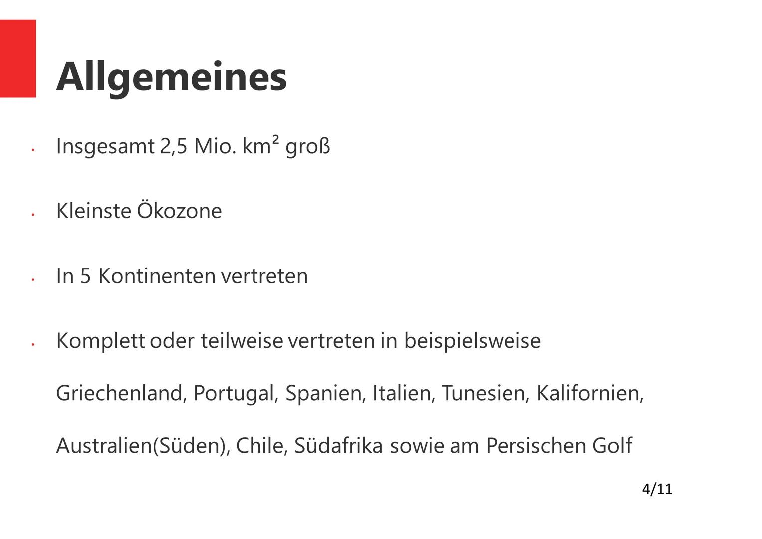 Argolis, Griechenland
Die winterfeuchten
Subtropen
1/11 Gliederung
1. Was sind Winterfeuchte Subtropen?
2. Allgemeines
3. Lokalisierung
4. K