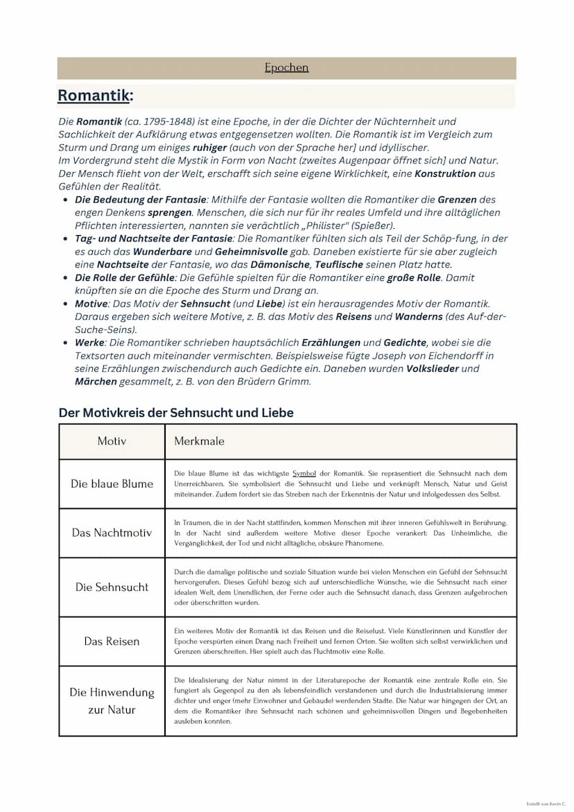 Kevin C.
09.09.2023
Einleitung:
In der Einleitung nennt ihr die Art des Textes, den Titel, den Autor/ die Autorin, das
Entstehungsjahr, das 
