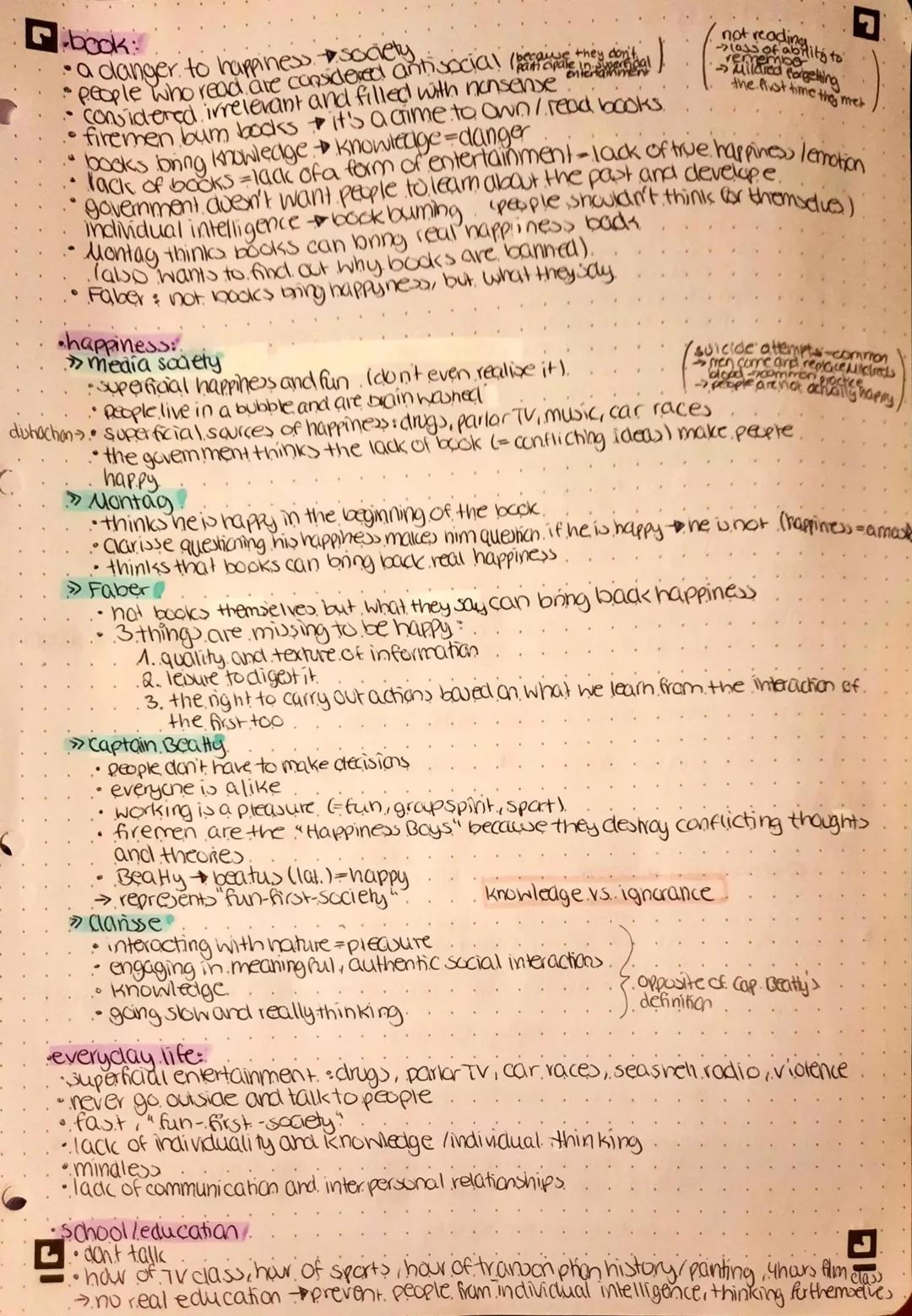 # MÜNDLICHE PRUFUNG-Fahrenheit 451
> 1. Tel: Pick & Turn cards

*   dystopia
    *   bad place CGRK.)
    *   describes an imaginary, unidea