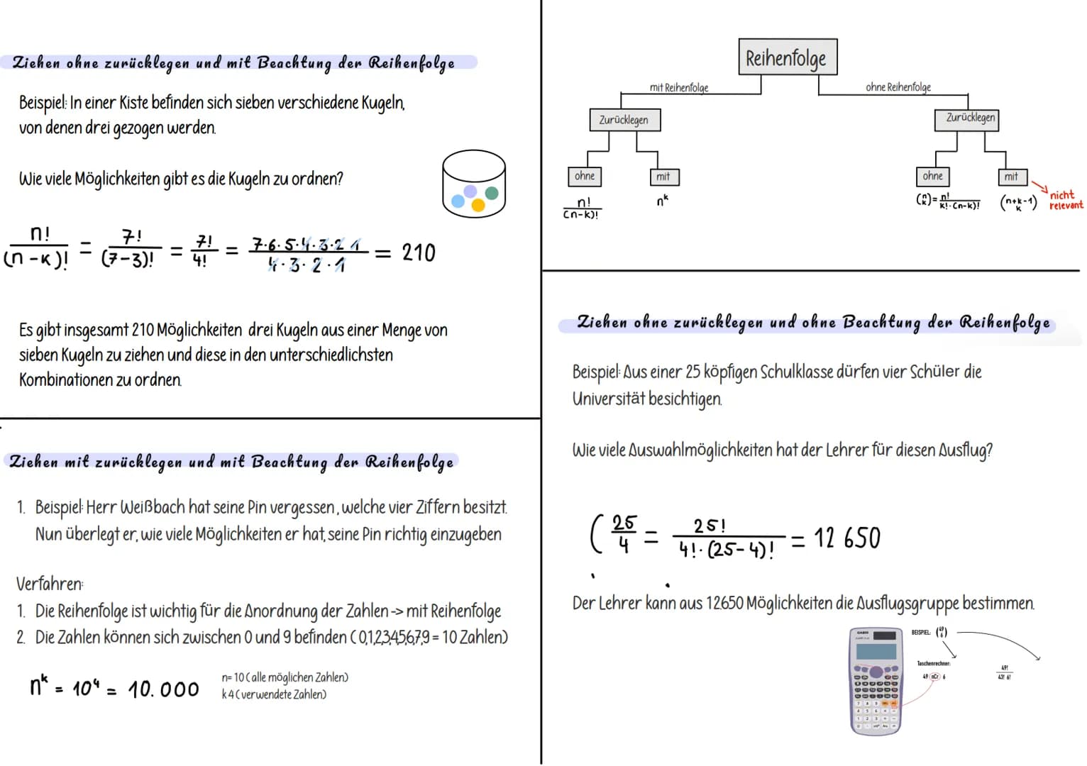 bu!J Pun bu Zn uол
000
inatorik
Kon Kombinatorik
Kombinatorik ist ein Teilgebiet der Mathematik, das sich mit der
Anzahl von Möglichkeiten b