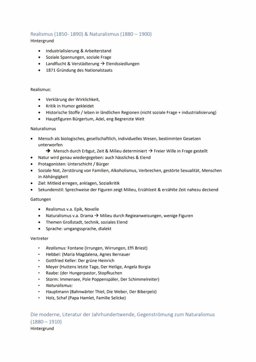 Deutsch Epochen
Aufklärung (1720-1785)
Hintergrund:
●
●
Bürgertum unterwürfig, vom Wohlwollen der Fürsten abhängig
In großen Handelsstädten 