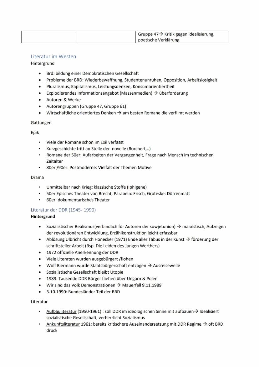 Deutsch Epochen
Aufklärung (1720-1785)
Hintergrund:
●
●
Bürgertum unterwürfig, vom Wohlwollen der Fürsten abhängig
In großen Handelsstädten 
