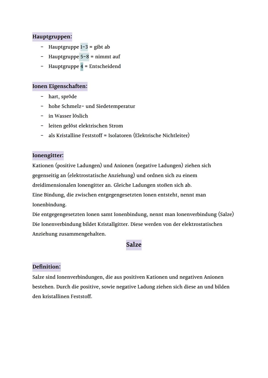 Chemie Lernzettel
Atommodelle
(BOHR 1913)
Definition:
Das Bohrsche Atommodell besagt, dass sich die Elektronen eines Atoms nicht beliebig
um