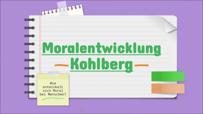 Know Moralentwicklung nach Kohlberg thumbnail