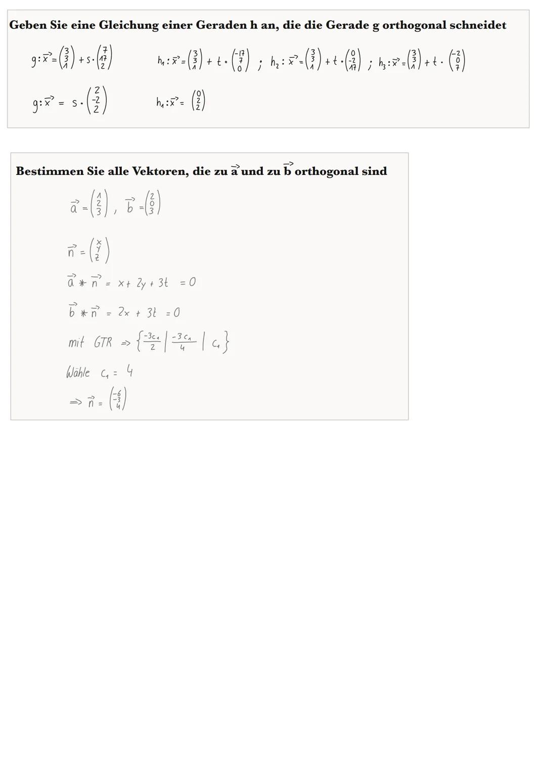 # Zueinander orthogonale Vektoren - Skalarprodukt

⚫ mathematische Verknüpfung von zwei Vektoren, bei der eine Zahl als Ergebnis rauskommt

