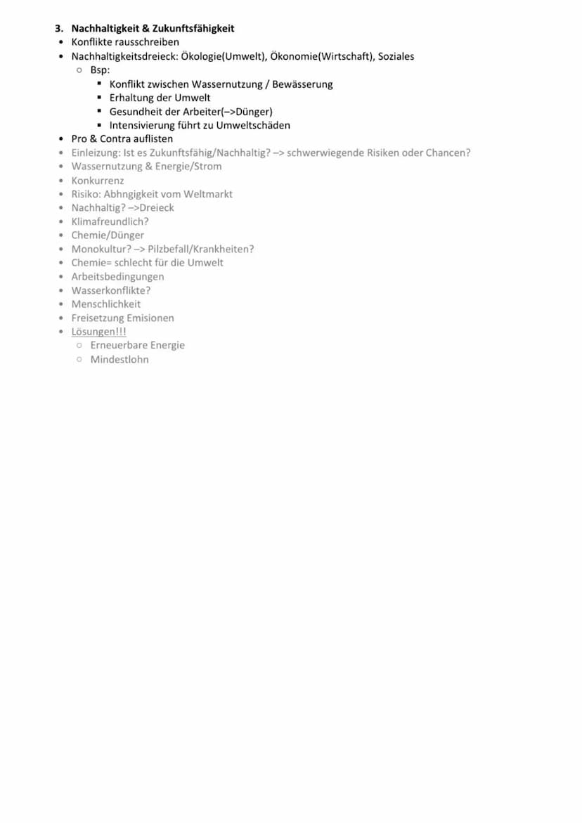 Markt- und Exportorientiertes Agrobusiness
S.50 kapitalzusammenfassung
Bevölkerungswachstum, veränderte Essgewohnheiten -> mehr Nachfrage ->