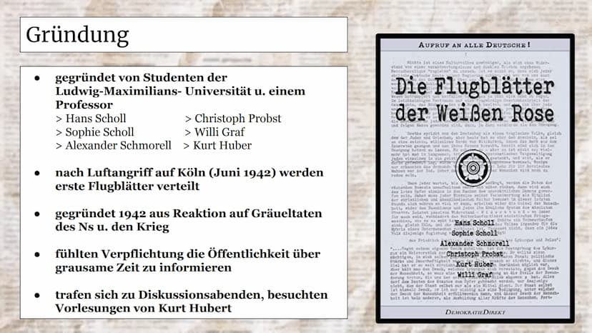 ~
FOREST
EIN DEUTSCHES
FLUGBLATT
Die Weiße Rose
((
Es lebe die Freiheit “
Hans Scholl
al
D
Maufen ber
26anet Giubente
STAURA
and Hele Regier