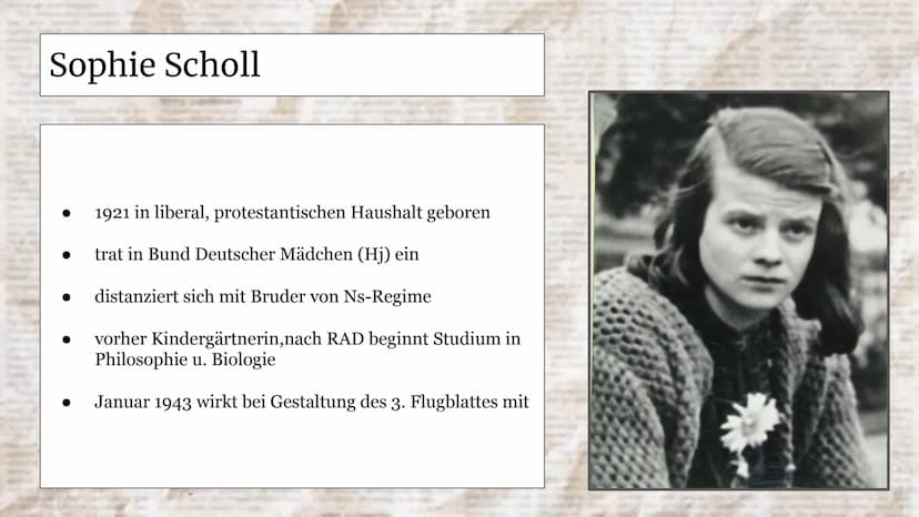 ~
FOREST
EIN DEUTSCHES
FLUGBLATT
Die Weiße Rose
((
Es lebe die Freiheit “
Hans Scholl
al
D
Maufen ber
26anet Giubente
STAURA
and Hele Regier
