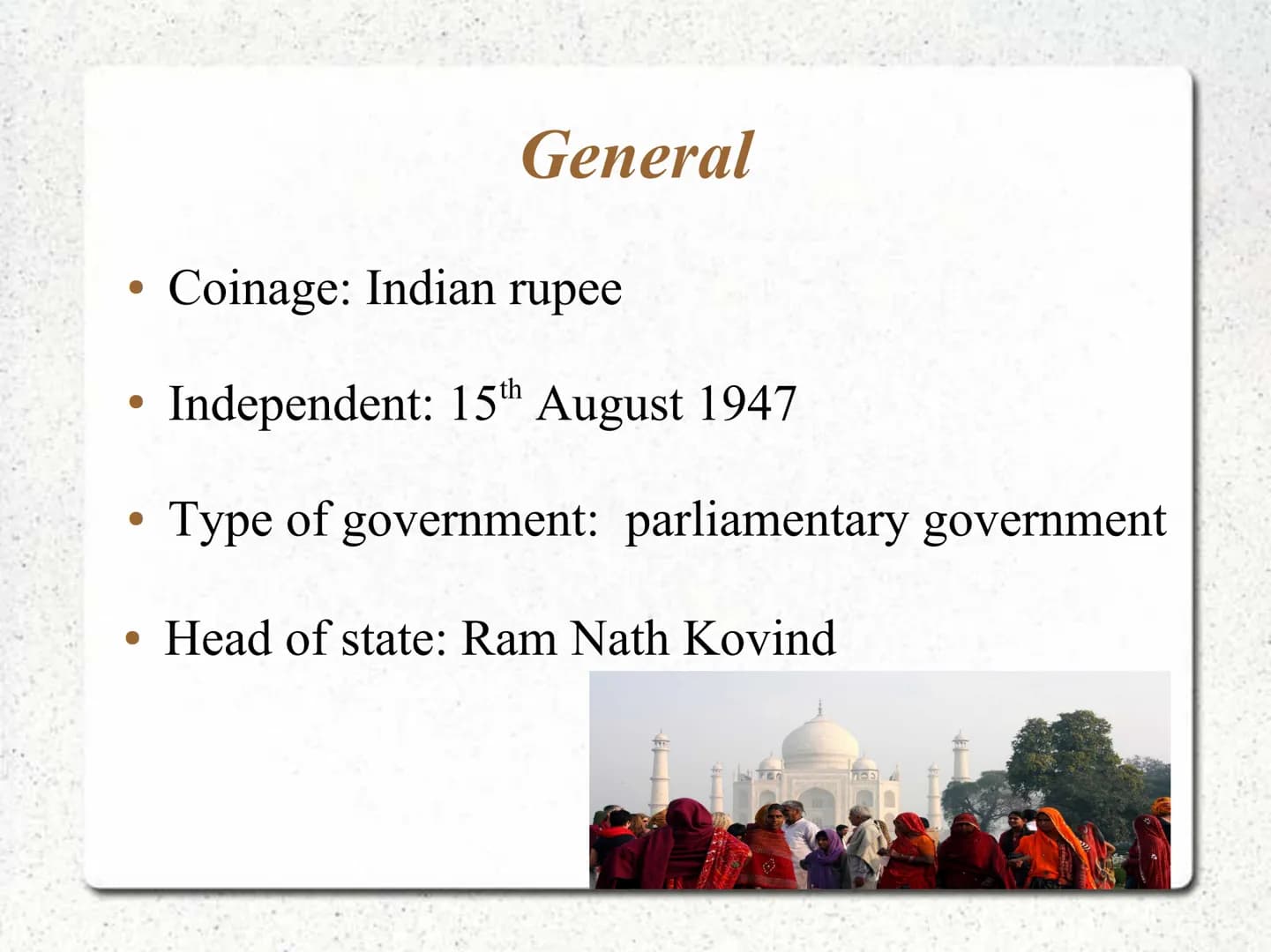 Hello Everyone,
Today i want to tell you something about India.
But I advise you to pay attention so that you can hopefully solve the quiz a