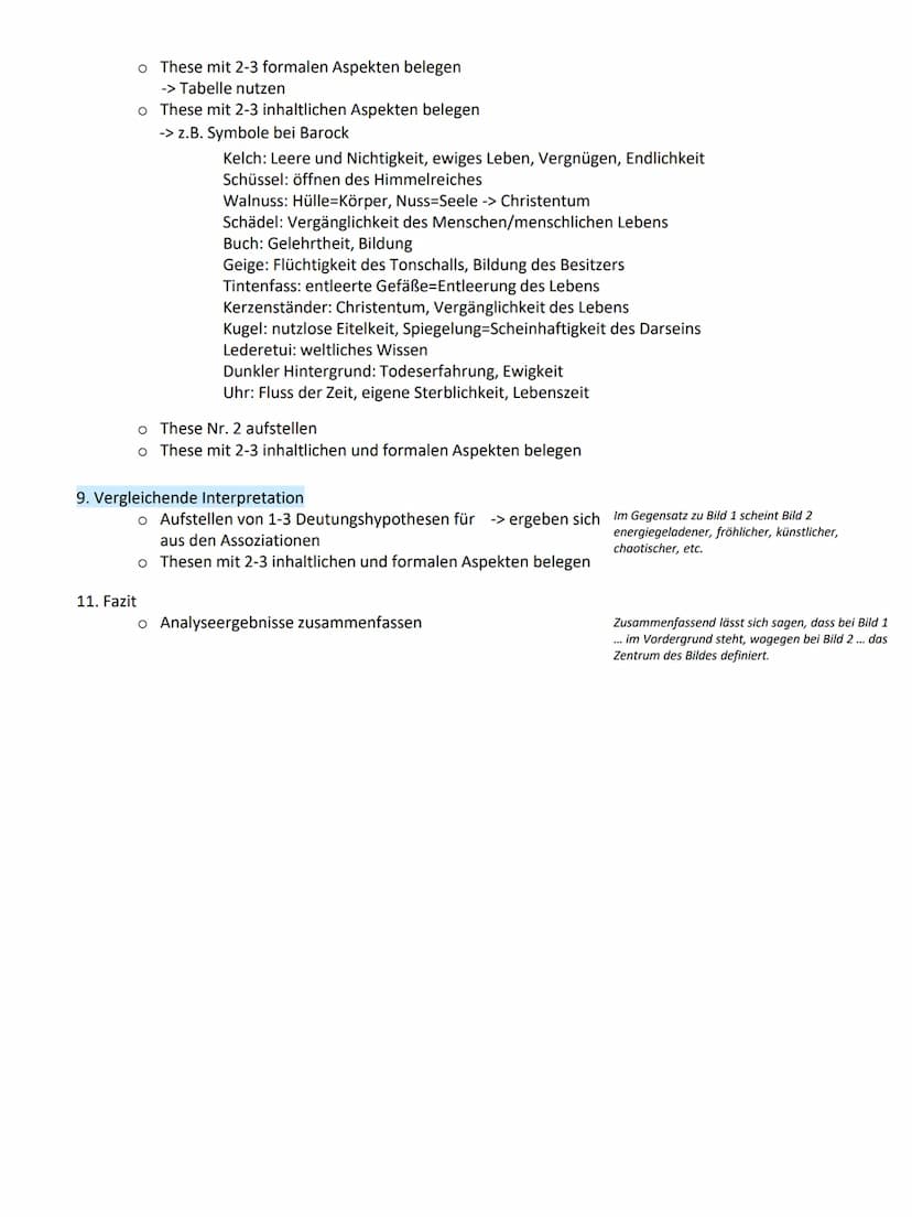 Dez. 2021
Vorbereitung
1. Erster Eindruck/Assoziationen aufschreiben
-> erster Eindruck: alle Adjektive aufschreiben, die einem einfallen zu