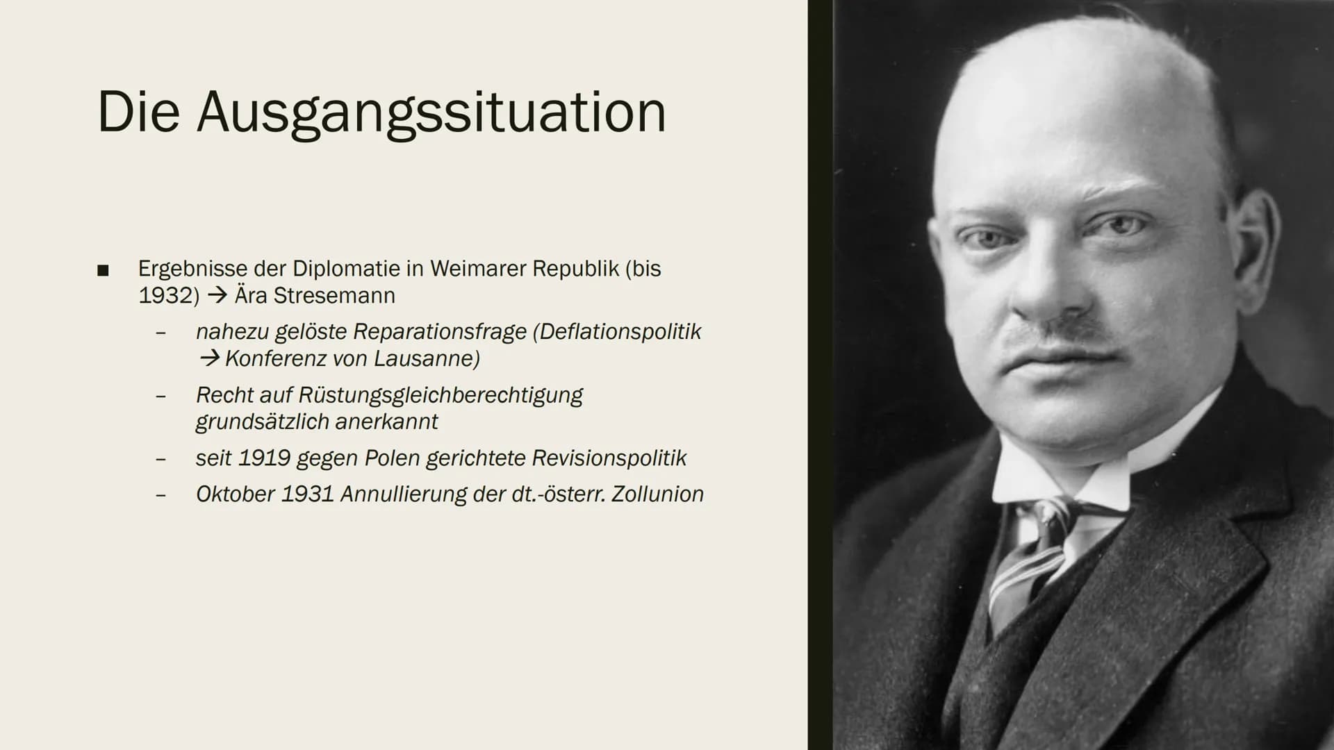 DIE NS-
AUBENPOLITIK
Eine Präsentation von AT
$ Gliederung
Ziele von Hitlers Außenpolitik
Die Ausgangssituation
Zweigleisige Außenpolitik 19