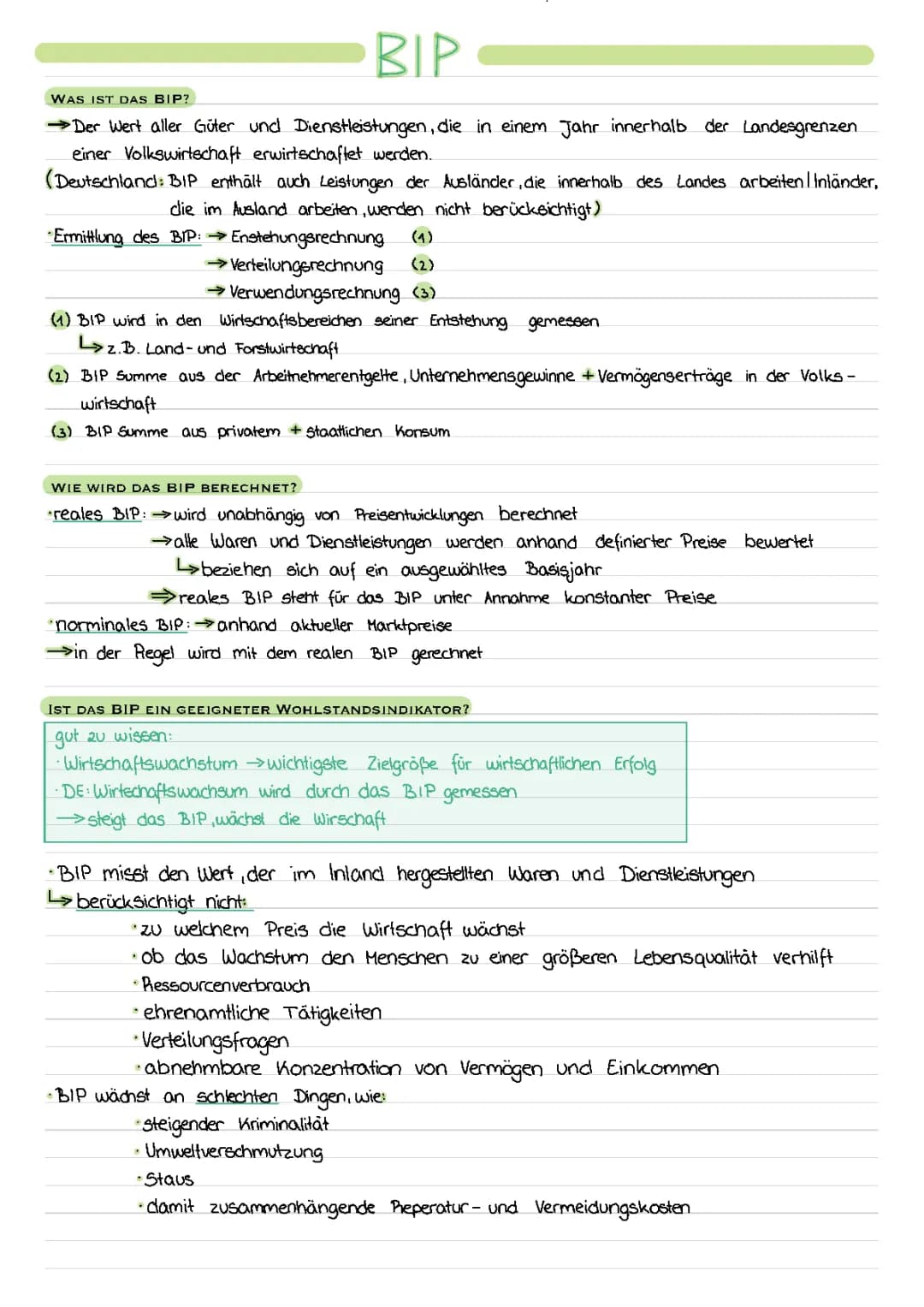 BIP (Erklärung, Berechnung, Nutzen)