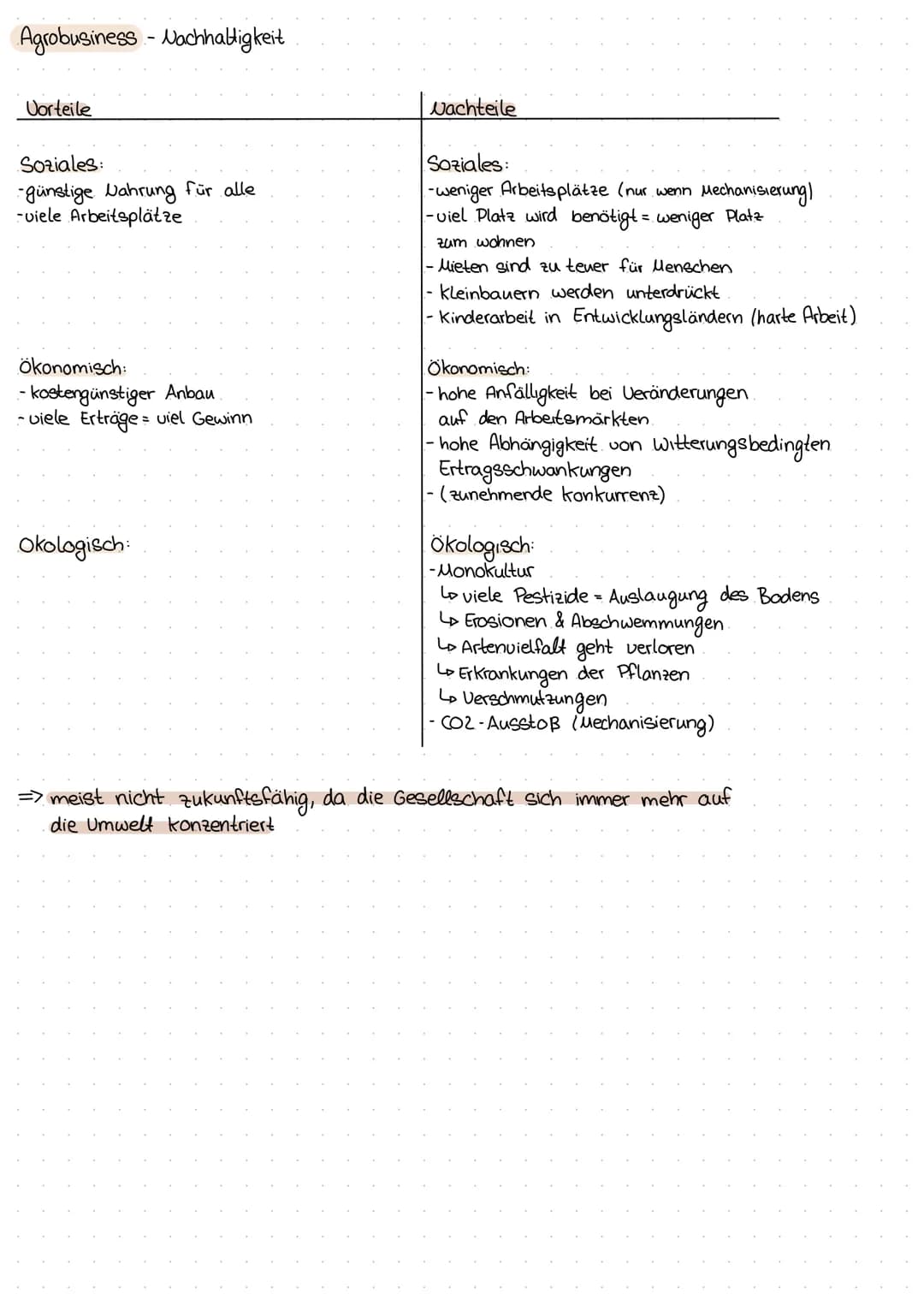 Thema: Agrobusiness
· Vermarktung und Verarbeitung landwirtschaftlicher Erzeugnisse durch große private
Unternehmen
ها
Strukturwandel
ERDKUN
