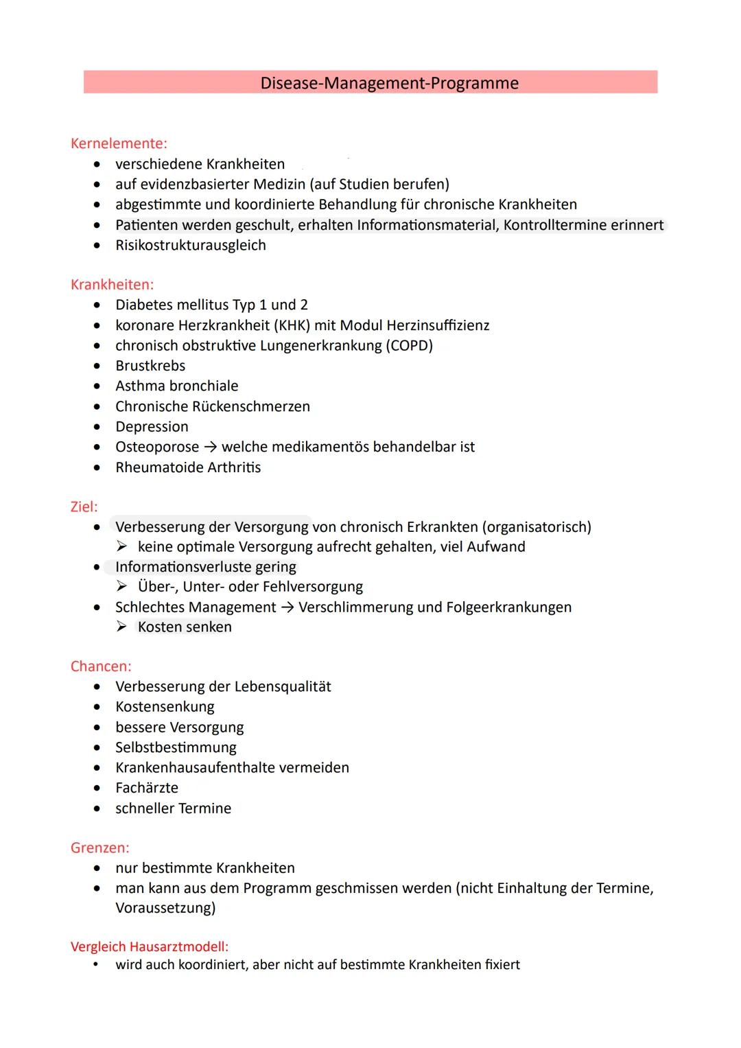 Setting:
● Grundidee, dass die Gesundheit einer Gesellschaft positiv beeinflusst werden kann,
wenn Menschen über die konkreten Rahmenbedingu