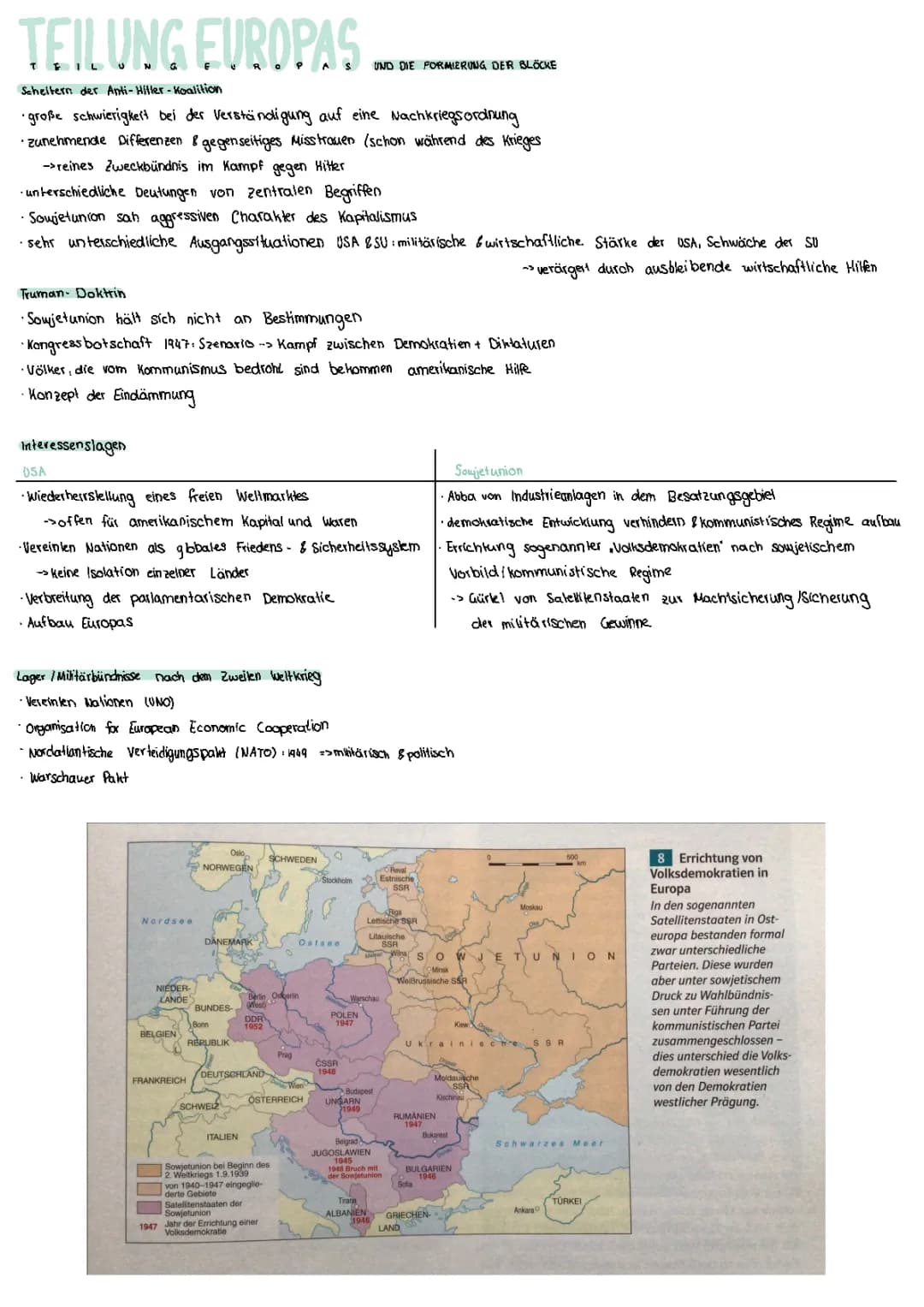 Nachkriegsjahre 
