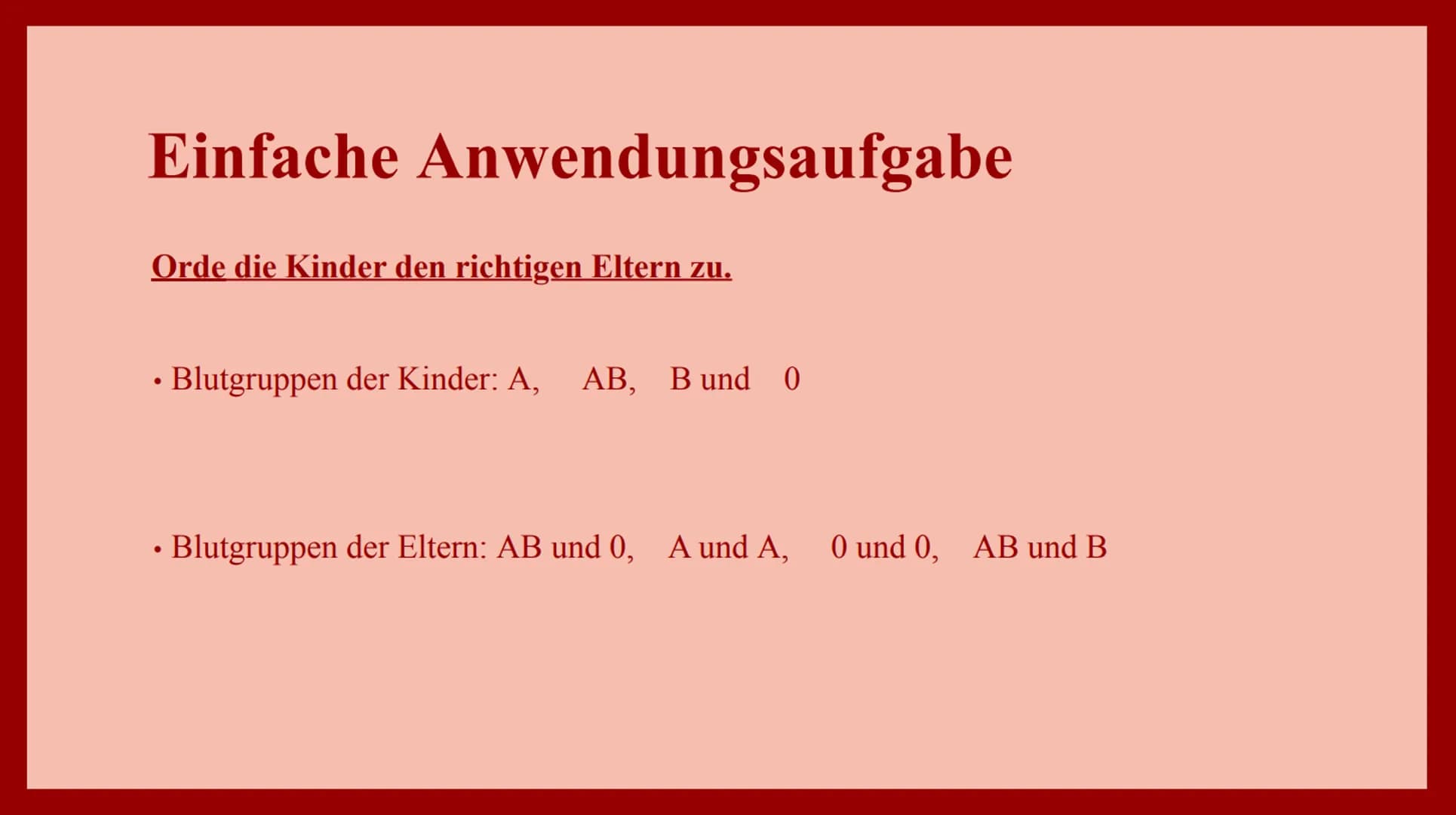 VERERBUNG DER
BLUTGRUPPEN
nach den Mendelschen Regeln 1. Das Blut und dessen Zusammensetzung
• ist ein Gewebe, das aus Blutzellen und einer 