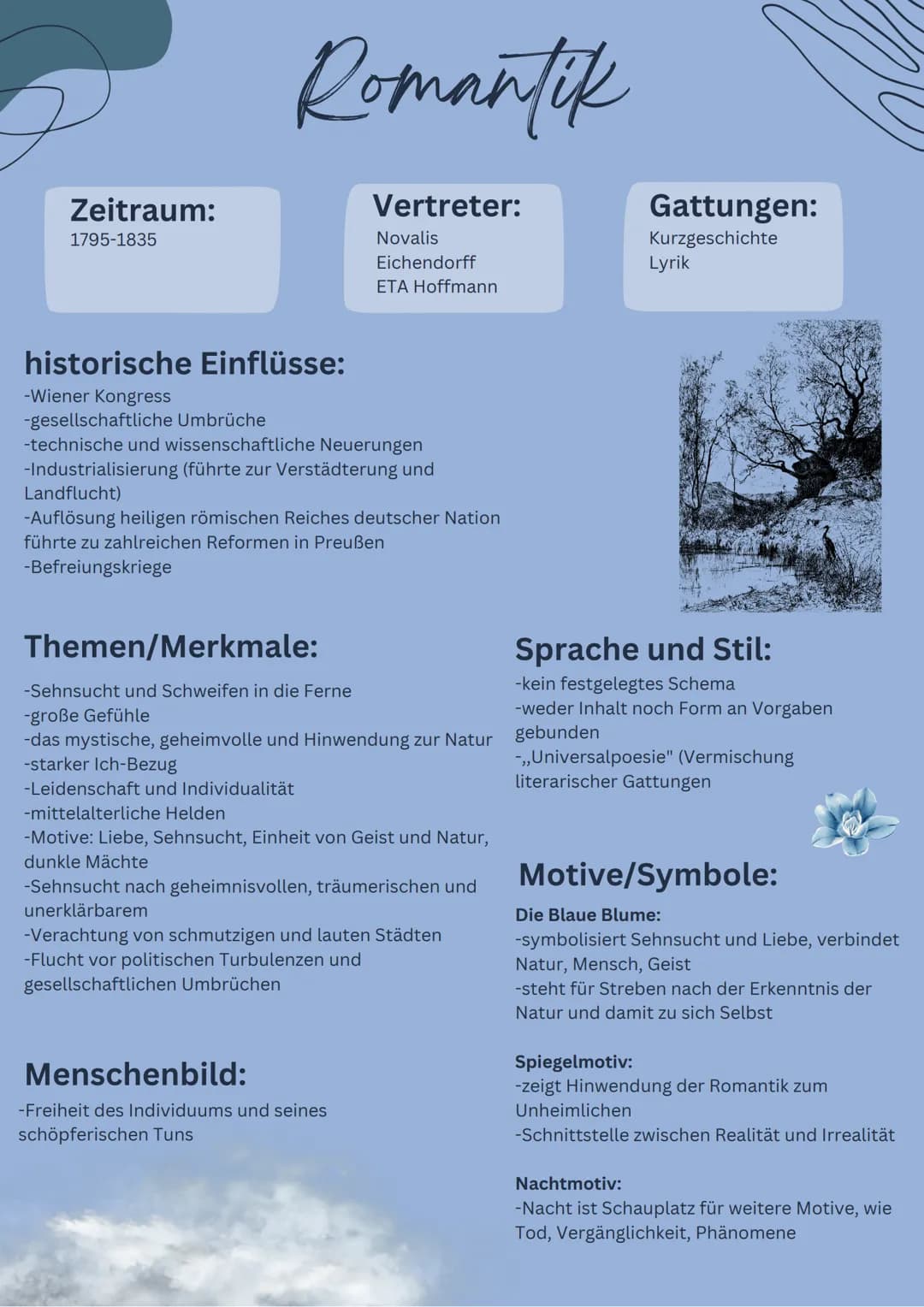 Zeitraum:
Frühbarock: 1600-1650
Hochbarock: 1650-1720
Spätbarock: 1720-1750
Barock
Vertreter:
Martin Opiz
Paul Flemming
Andreas Gryphius
Gat