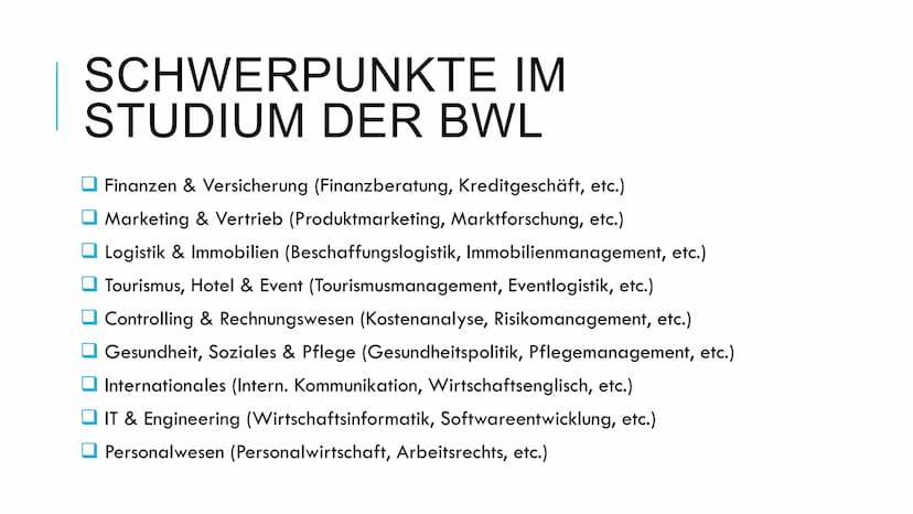 Betriebswirtschaftslehre - Handout
1) Was ist die Betriebswirtschaftslehre?
Die Disziplin der Wirtschaftswissenschaften unterteilt sich in z