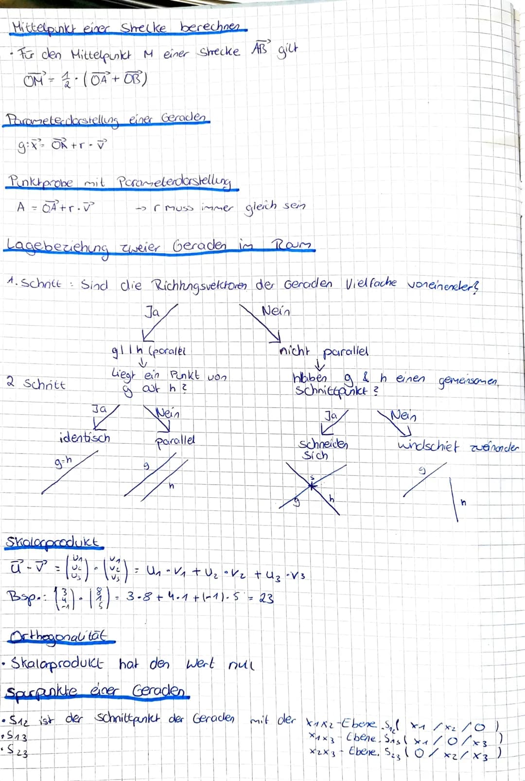 0
X1
Vektoren
4
Länge eines Vektors
• Longe wird auch mit Betrag benannt
Nullvektor hat die Länge 0
• Rechnung= 1√³1 = √√√√₁²+ v₂² +V₂²
2
#4