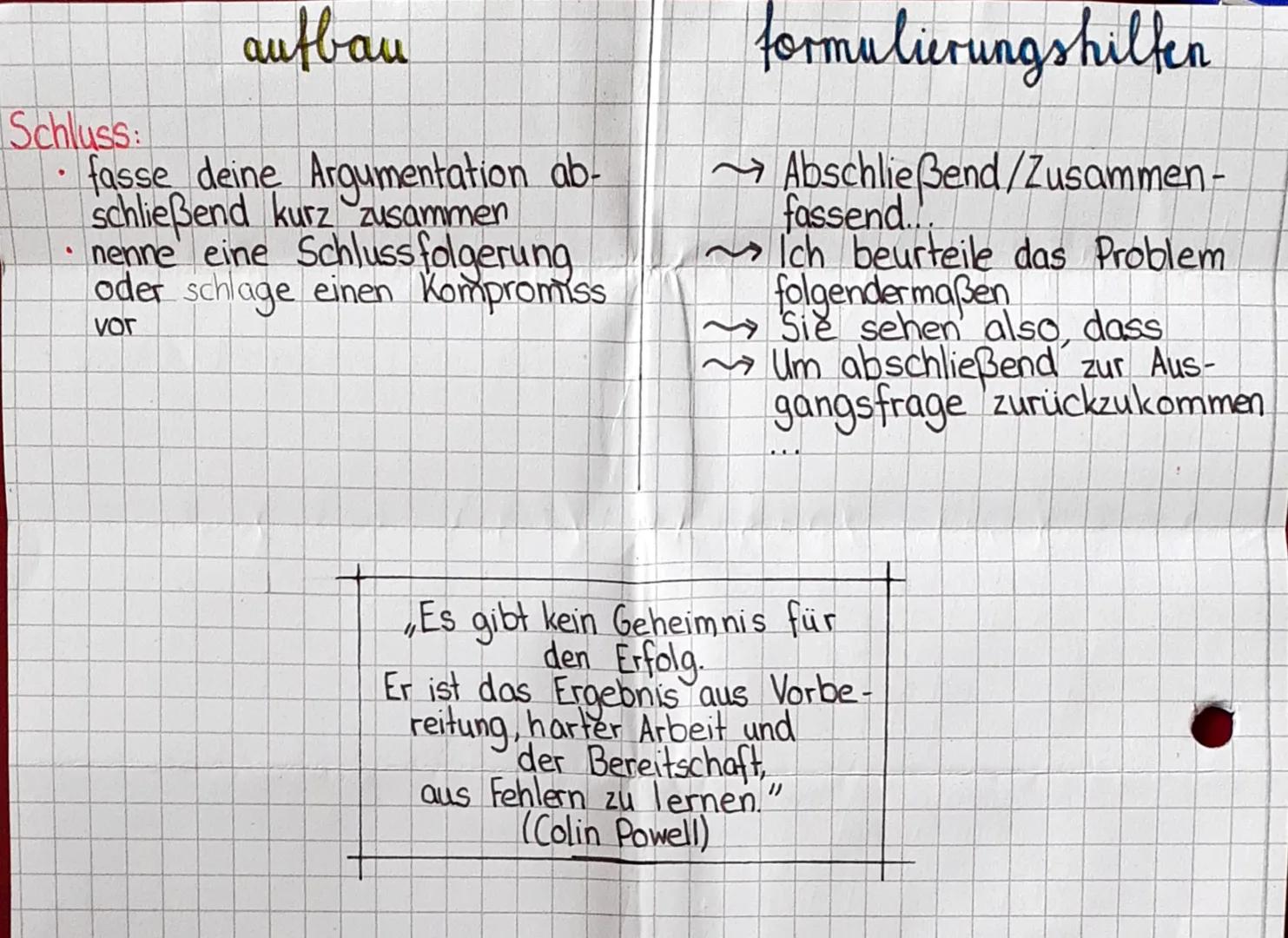 EINE STELLUNGNAHME SCHREIBEN
aufbau
Vorarbeit:
überlege
.
.
Lew
deutsch arbeit
•
Einleitung:
→ Um welches Thema geht es?
→ Welches Ziel verf