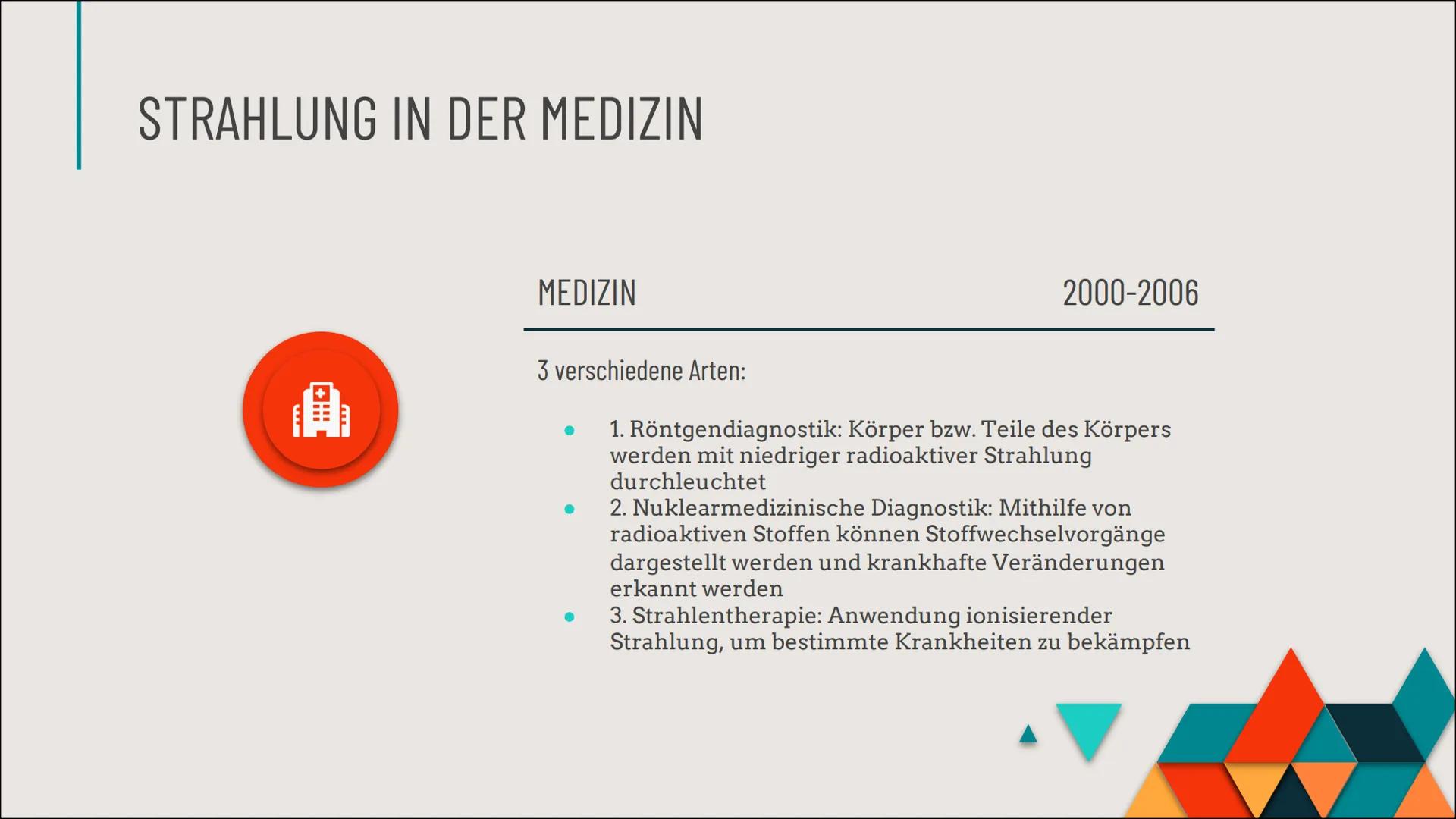 STRAHLEN-
SCHUTZ
A 01
02
03
GLIEDERUNG
WAS IST STRAHLENSCHUTZ?
WIESO IST STRAHLENSCHUTZ WICHTIG?
3 GEBOTE DES STRAHLENSCHUTZES
04 STRAHLENAR