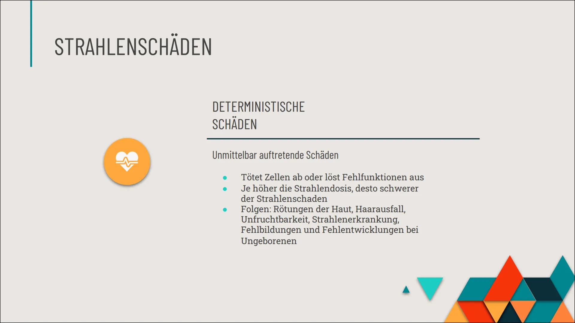 STRAHLEN-
SCHUTZ
A 01
02
03
GLIEDERUNG
WAS IST STRAHLENSCHUTZ?
WIESO IST STRAHLENSCHUTZ WICHTIG?
3 GEBOTE DES STRAHLENSCHUTZES
04 STRAHLENAR