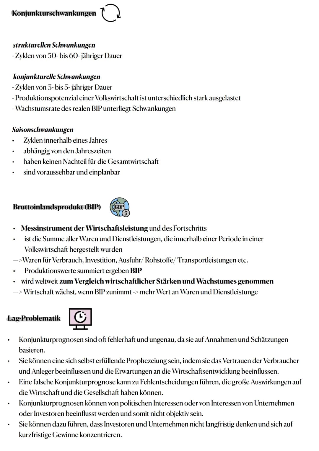 PoWi Klausur 15.03.2023
einfacher und erweiterter Wirtschaftskreislauf
Konjunkturzyklus (Phasen und deren Merkmale)
Konjunkturindikatoren un