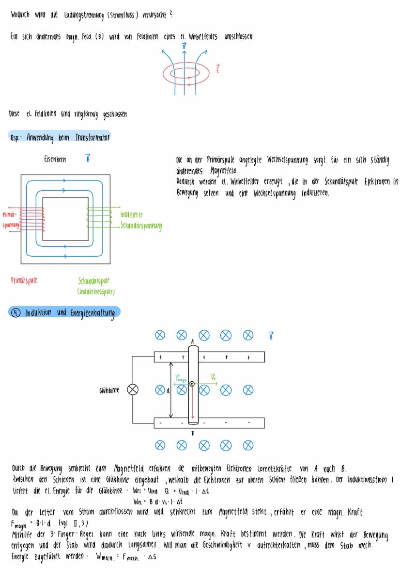 1 Induktionsgesetz
Beispielexperiment
(Vind
Physik-Klausur Nr. 3
+
X
D
Def.: 7
· Tu
+
+
Ein Leiter wird mit der Geschwindigkeit vs senkrecht