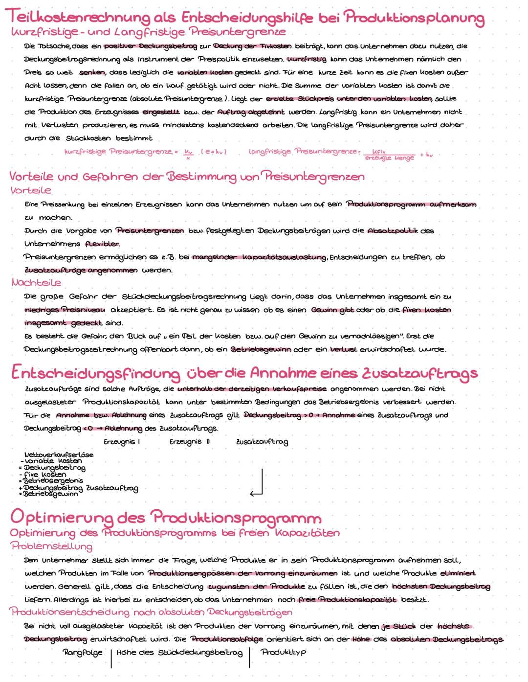 # Teilkostenrechung

Abgrenzung der Teilkosten- von der Vollkostenrechnung

Die Ausführungen haben deutlich gemacht, dass die Mängel, die de