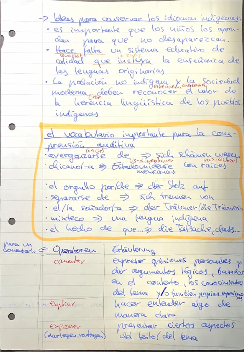 el tercer examen de Español
→ Relos y oportunidades de la diversidad
étnica
Latino america
eu
Lel contenido:
El valor de la herencia lingüís