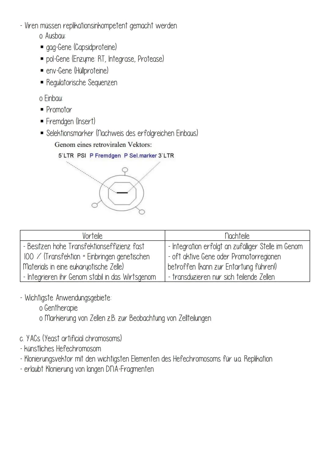 DEFINITION
o Umgangssprachlich Genfähre / Gentaxi
o nucleinsäure-molekül, das bei Klonierungsexperimenten als Träger von Fremd-DNA dient
ANW