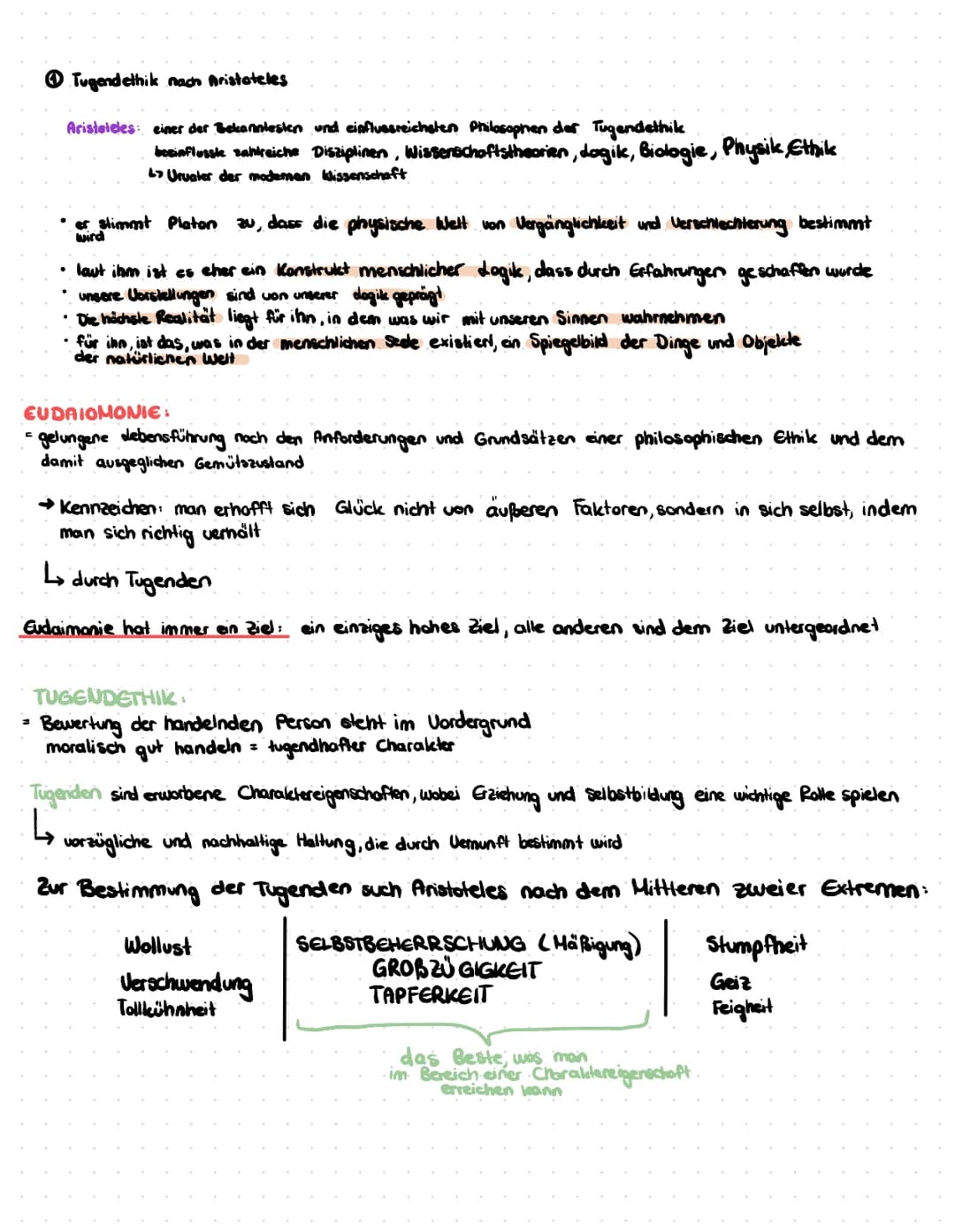 
<p>Aristoteles ist einer der bekanntesten und einflussreichsten Philosophen der Tugendethik. Seine Arbeit hat zahlreiche Disziplinen beeinf
