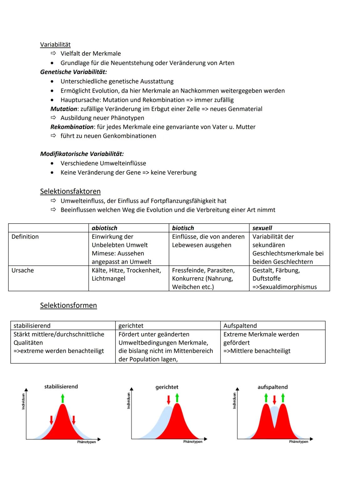 # Biologie Evolution

Biodiversität
*   Phänomen der Vielfalt in der belebten Natur
    *   Genetische Vielfalt
    *   Artenvielfalt
    * 