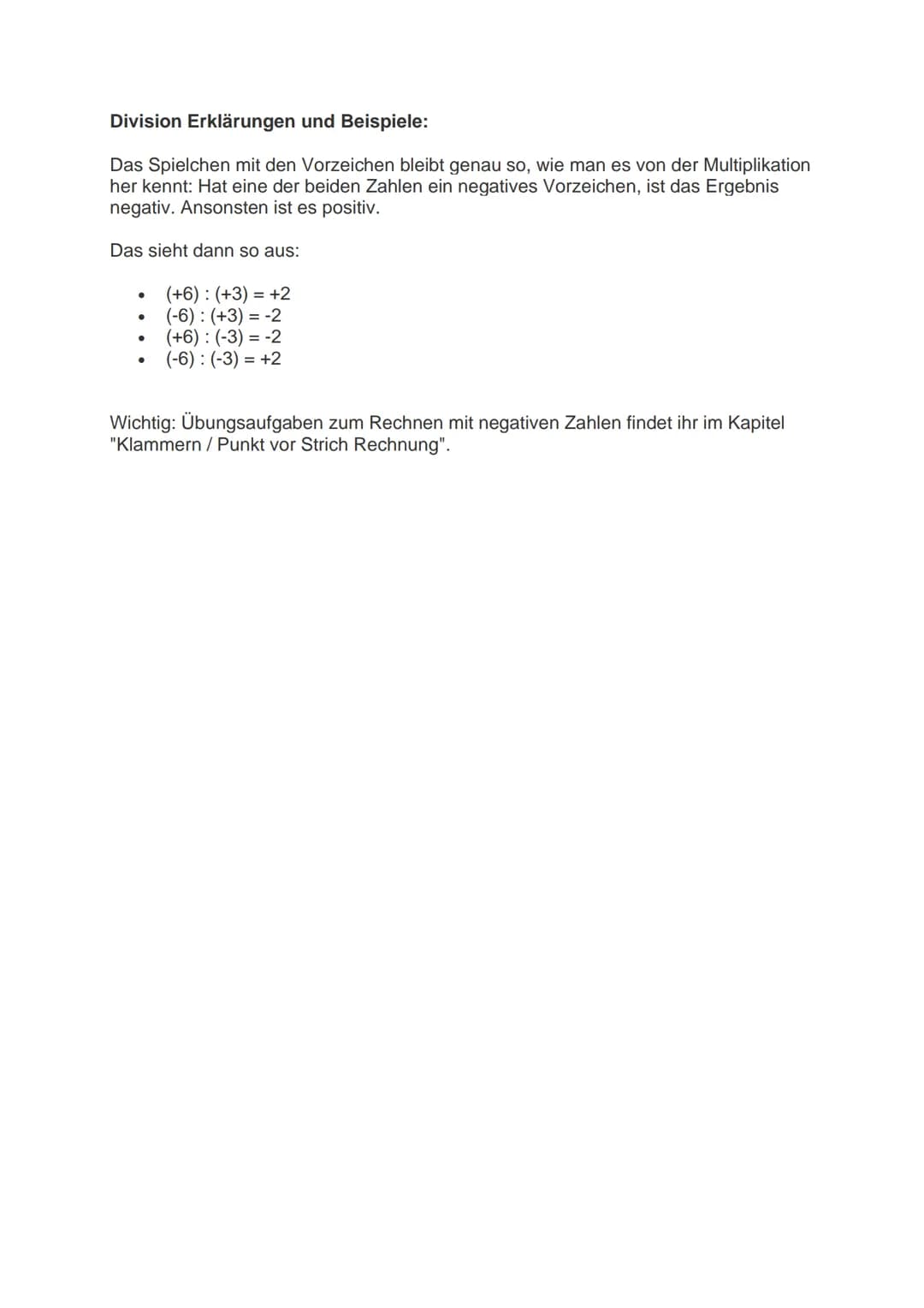 Am einfachsten zu verstehen ist das mit einem Bankkonto. Wenn ich 1000 Euro
besitze, habe ich +1000 Euro auf dem Konto. Habe ich mir jedoch 
