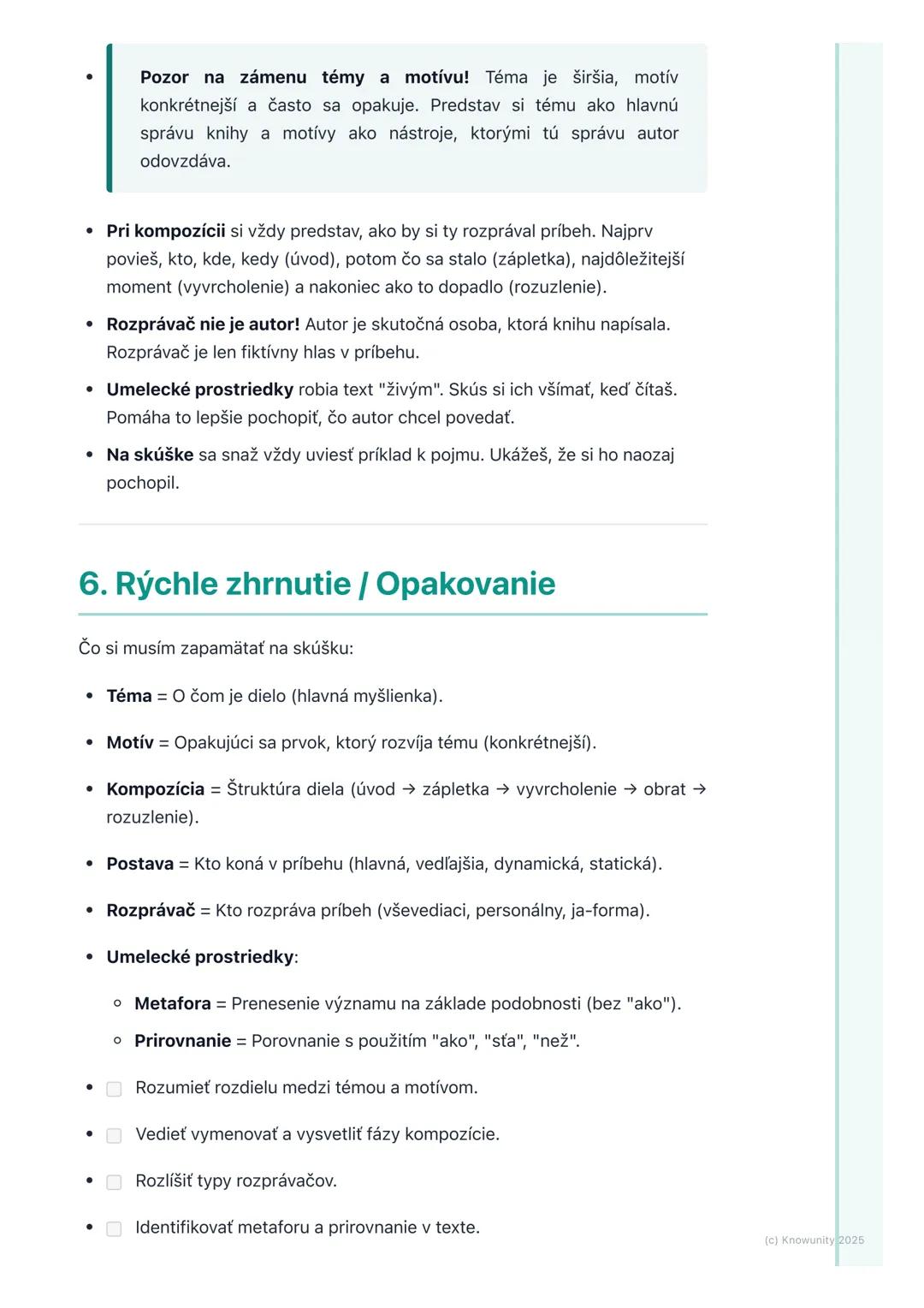 # Literárne pojmy

## 1. Prehľad literárnych pojmov

Ahojte! Takže, dnes si prejdeme kľúčové literárne pojmy, ktoré nám pomôžu
lepšie rozumi